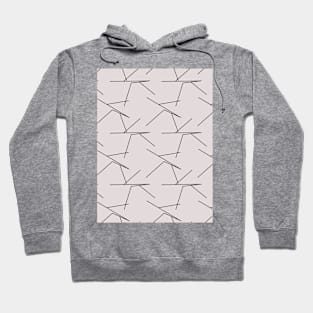 patterned, pattern, decor, ornament, seamless,  repeat, geometric, line, minimalism, elegant, concise Hoodie